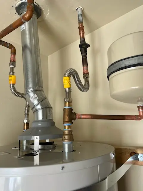 Water heater installation and plumbing repair in Three Oaks